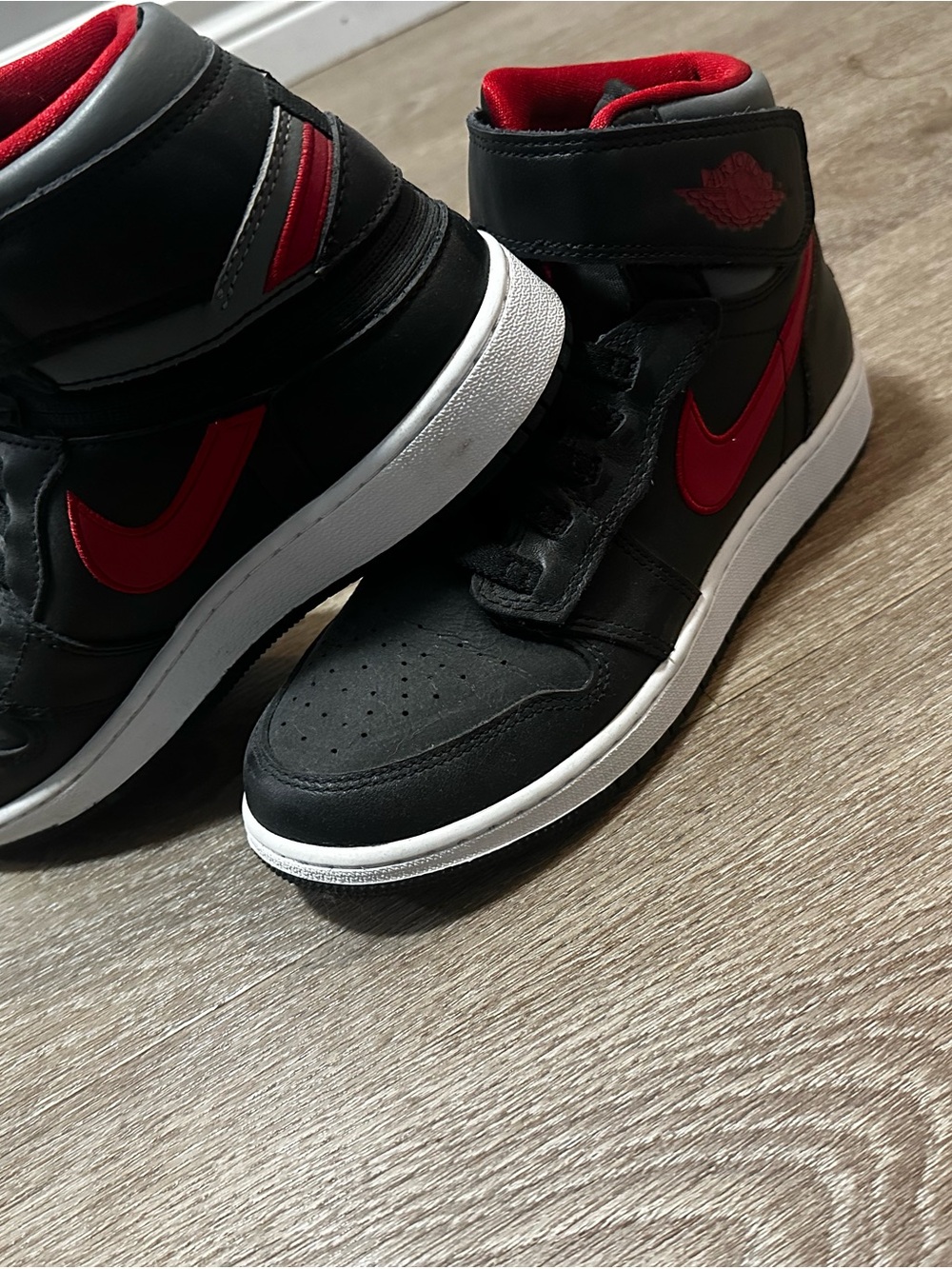 Jordan Women's High-Top Sneakers - Black/Red